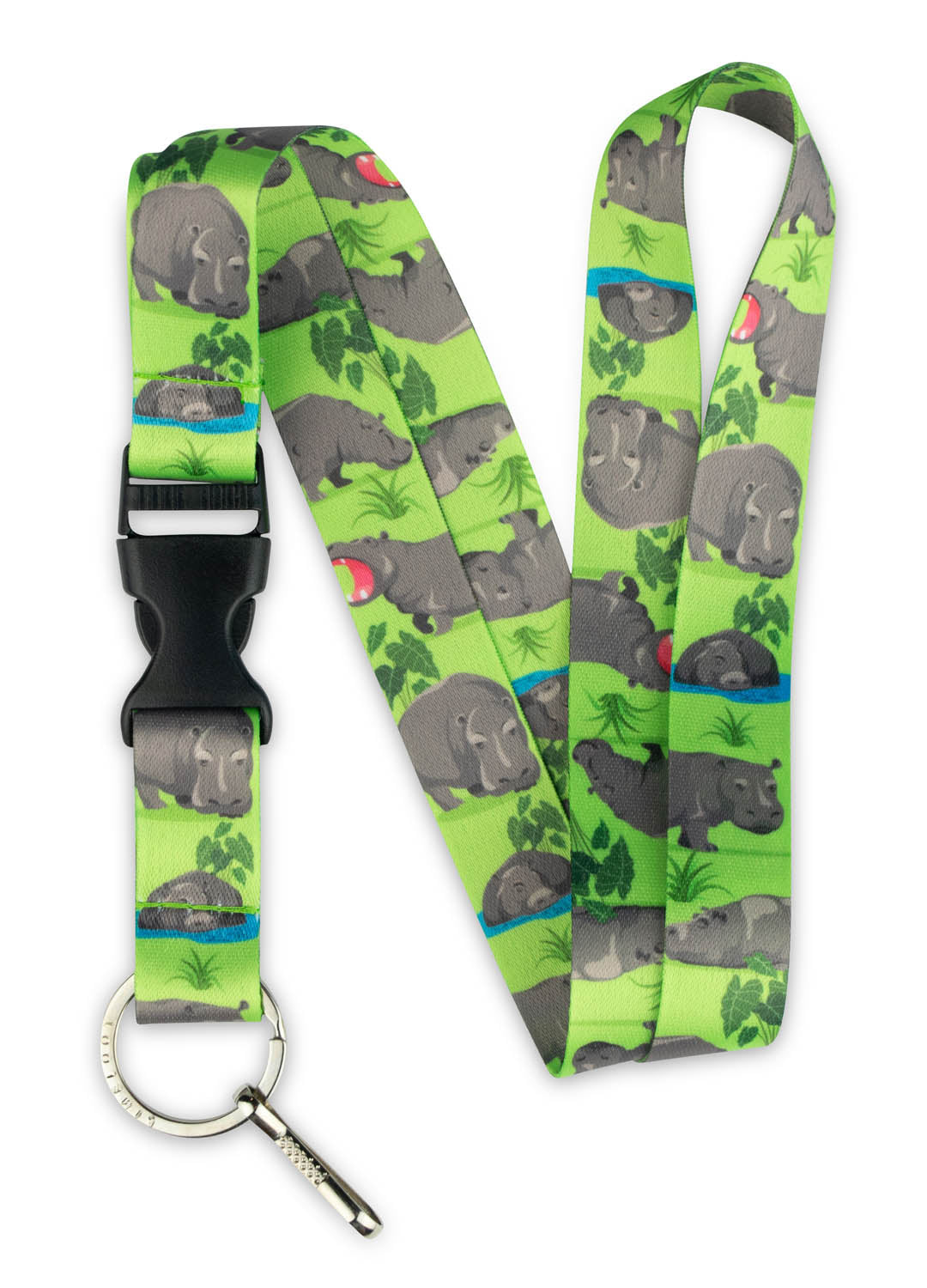 Hippo Lanyard - 1 - Limeloot