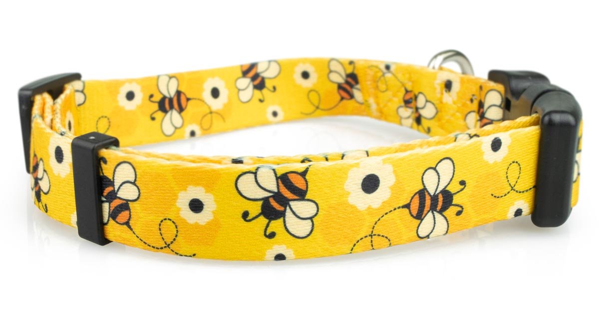 Bees Dog Collar - 2 - Limeloot