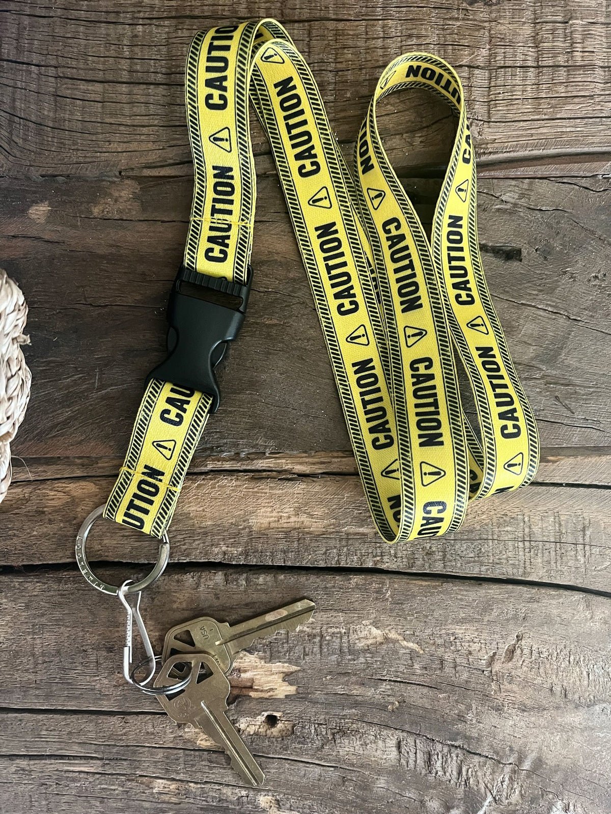 Caution Lanyard - 2 - Limeloot