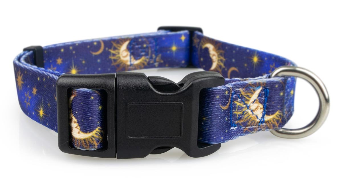 Celestial Moon Dog Collar - 3 - Limeloot