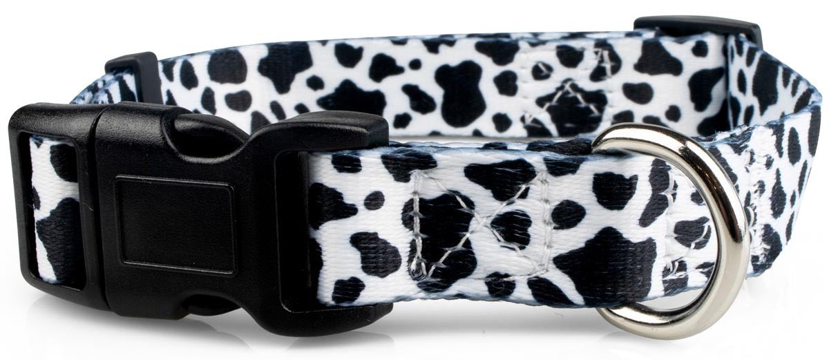 Cow Print Dog Collar - 3 - Limeloot