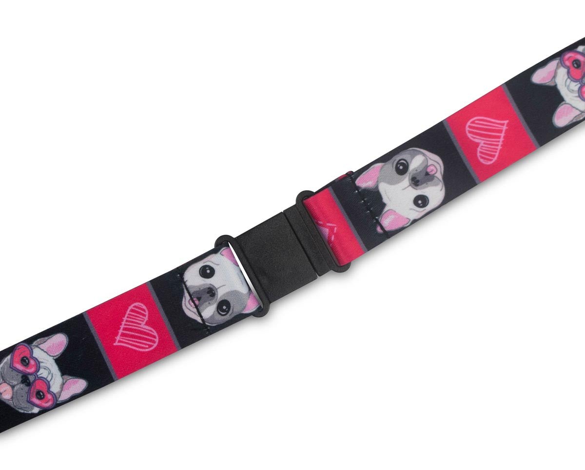 French Bulldog Lanyard, 1 inch Wide - 4 - Limeloot