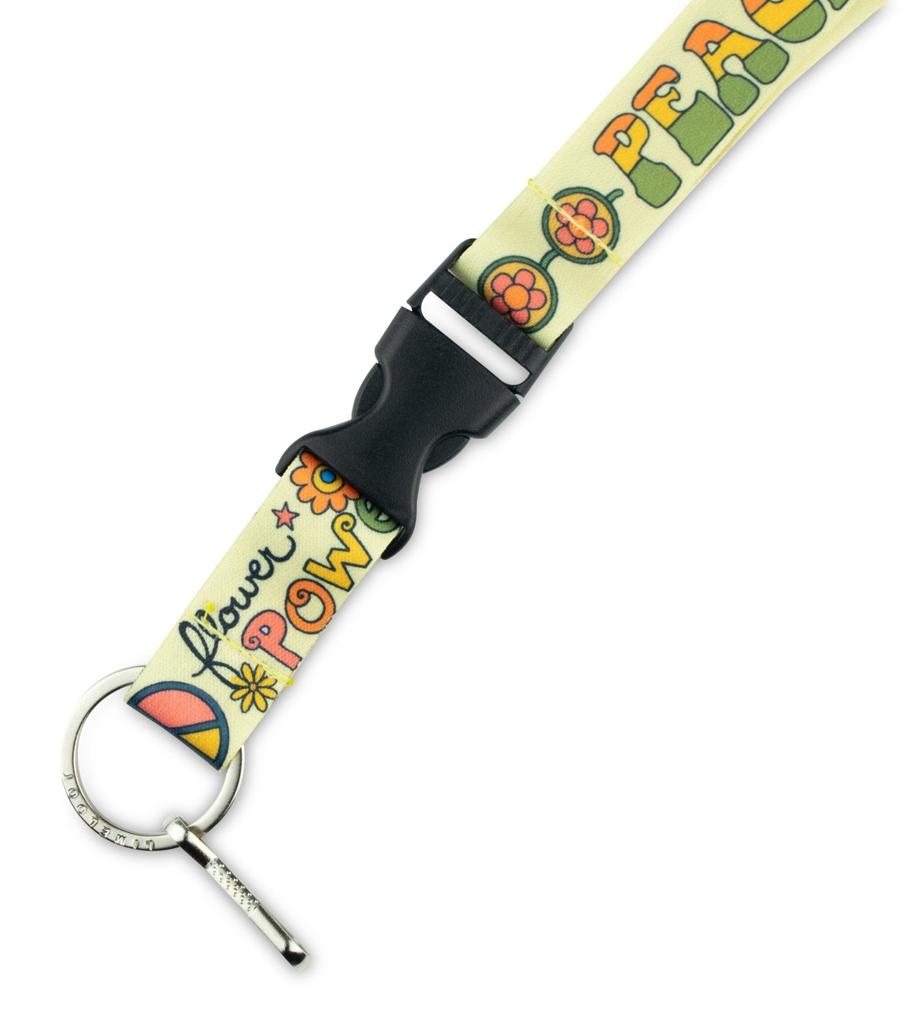 Hippie Lanyard - 60s 70s Theme - 3 - Limeloot