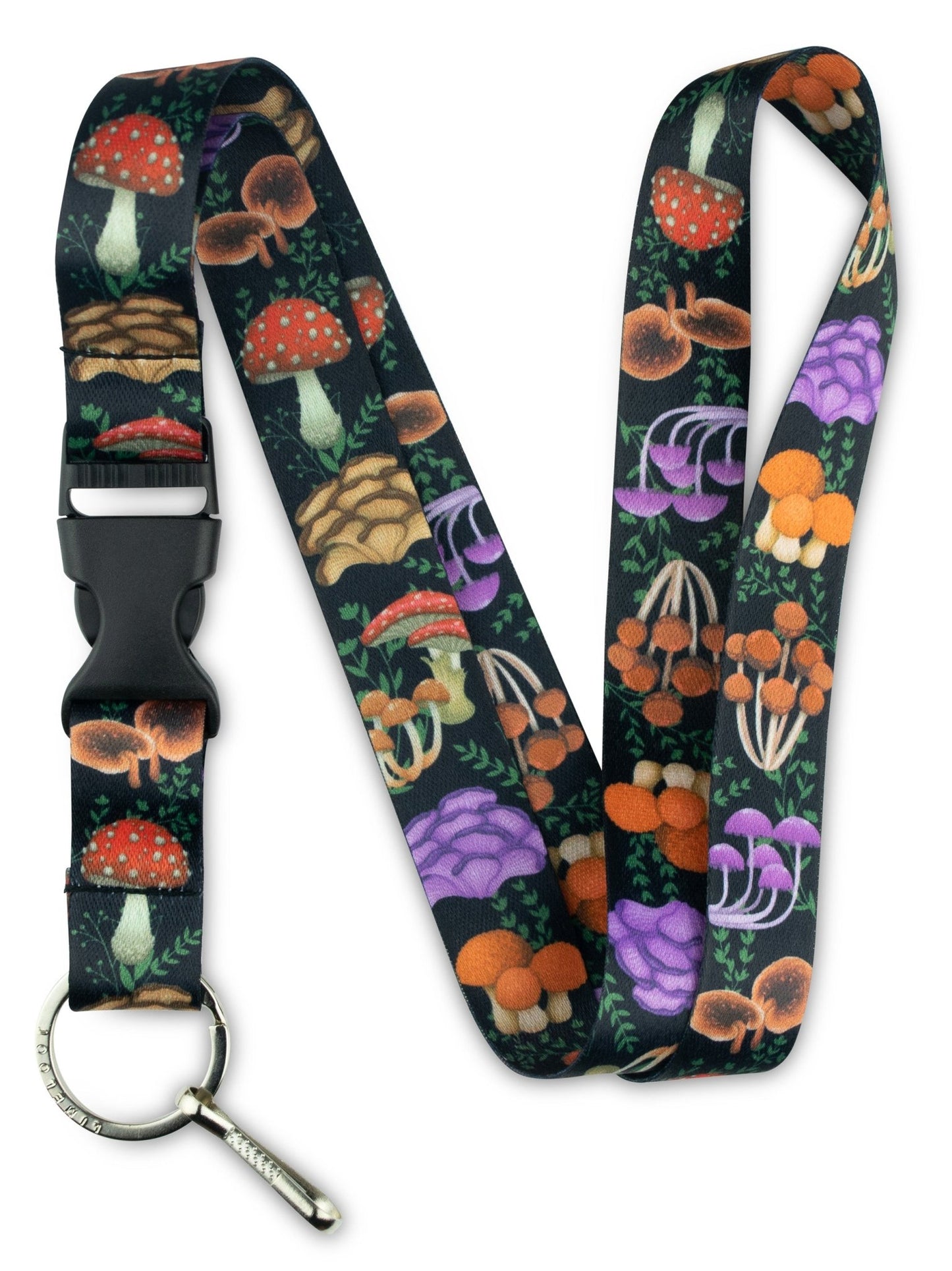 Mushrooms Lanyard - 1 - Limeloot