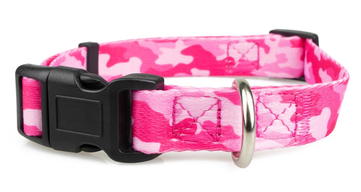 Pink Camo Dog Collar - 3 - Limeloot