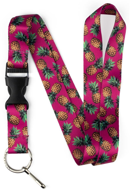 Pink Pineapple Lanyard - 1 - Limeloot