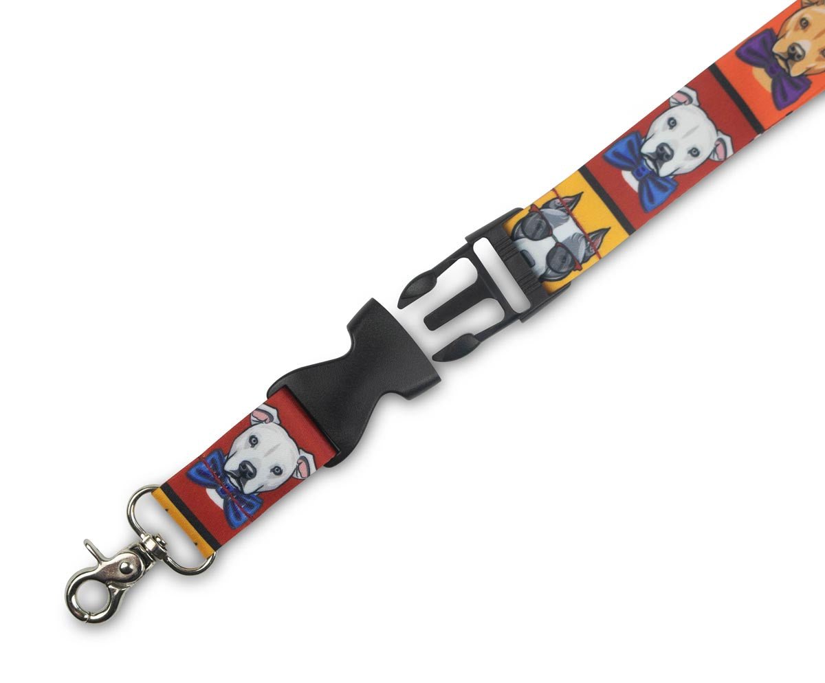 Pitbull Lanyard, 1 inch Wide - 3 - Limeloot