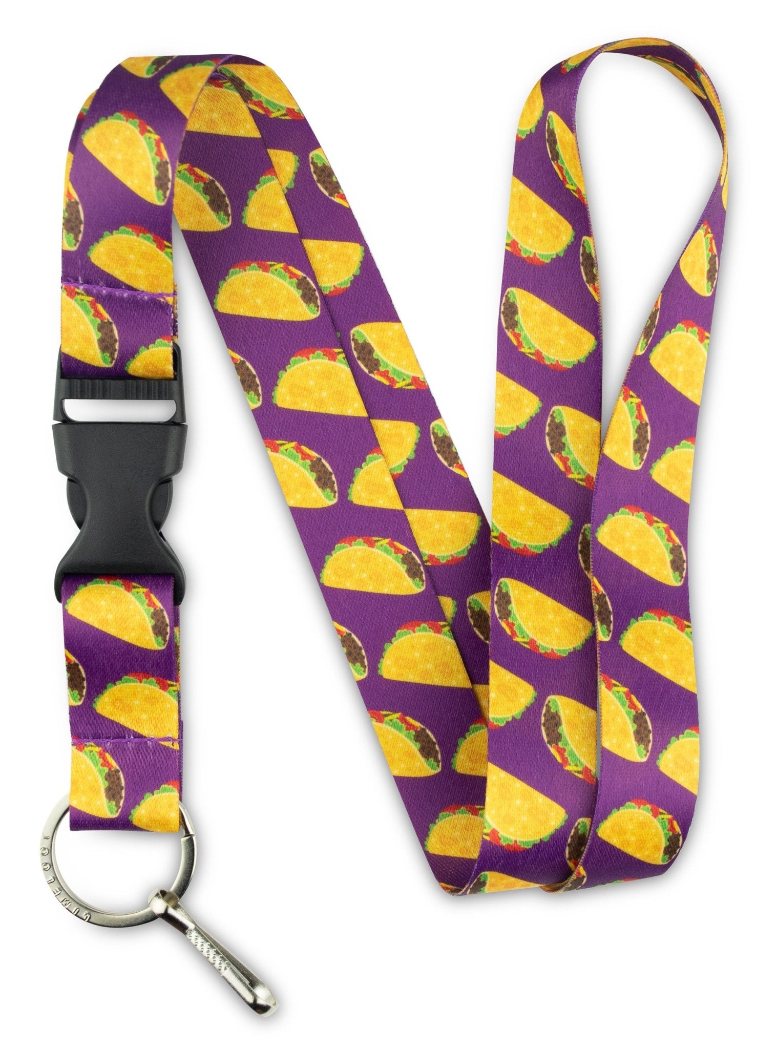 Purple Taco Lanyard - 1 - Limeloot