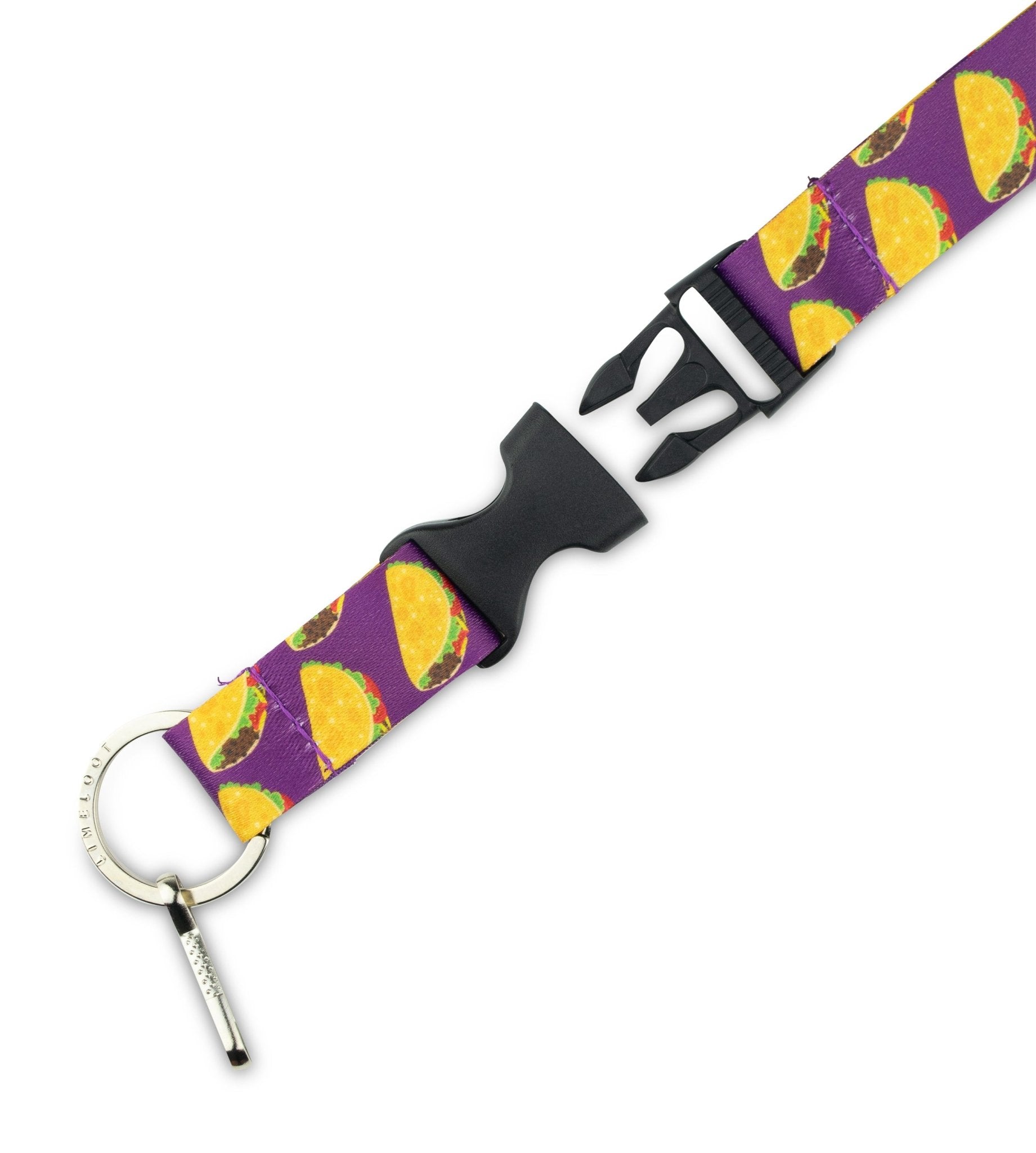 Purple Taco Lanyard - 4 - Limeloot