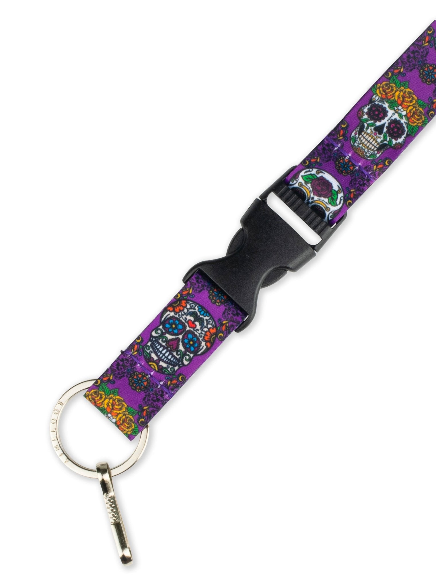 Sugar Skulls Lanyard with Breakaway - 2 - Limeloot