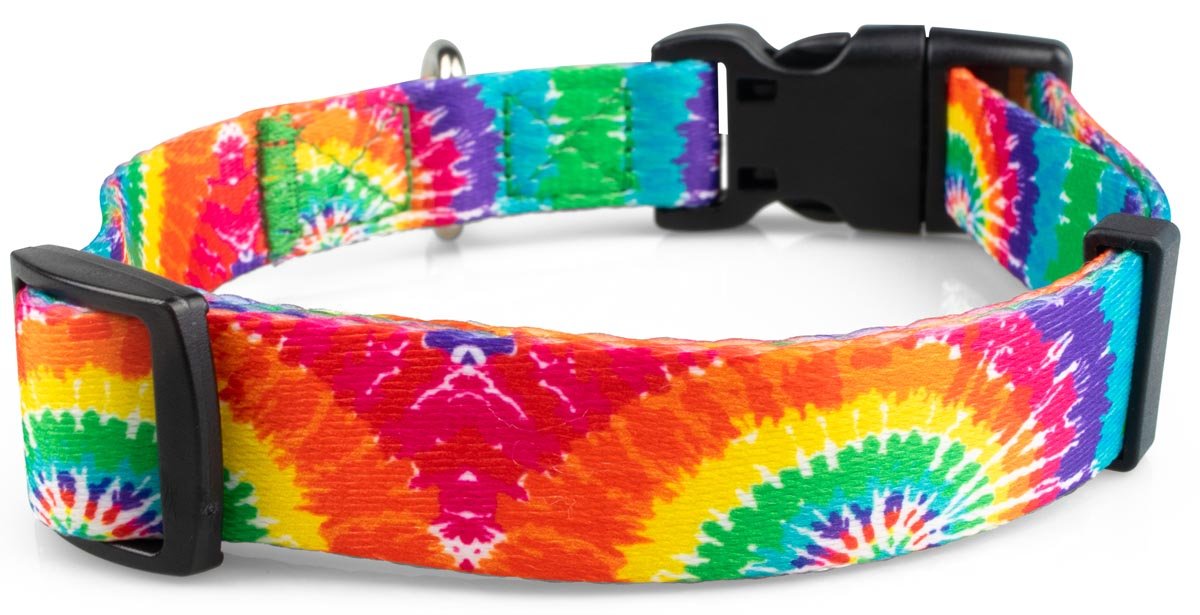 Tie Dye Dog Collar - 3 - Limeloot