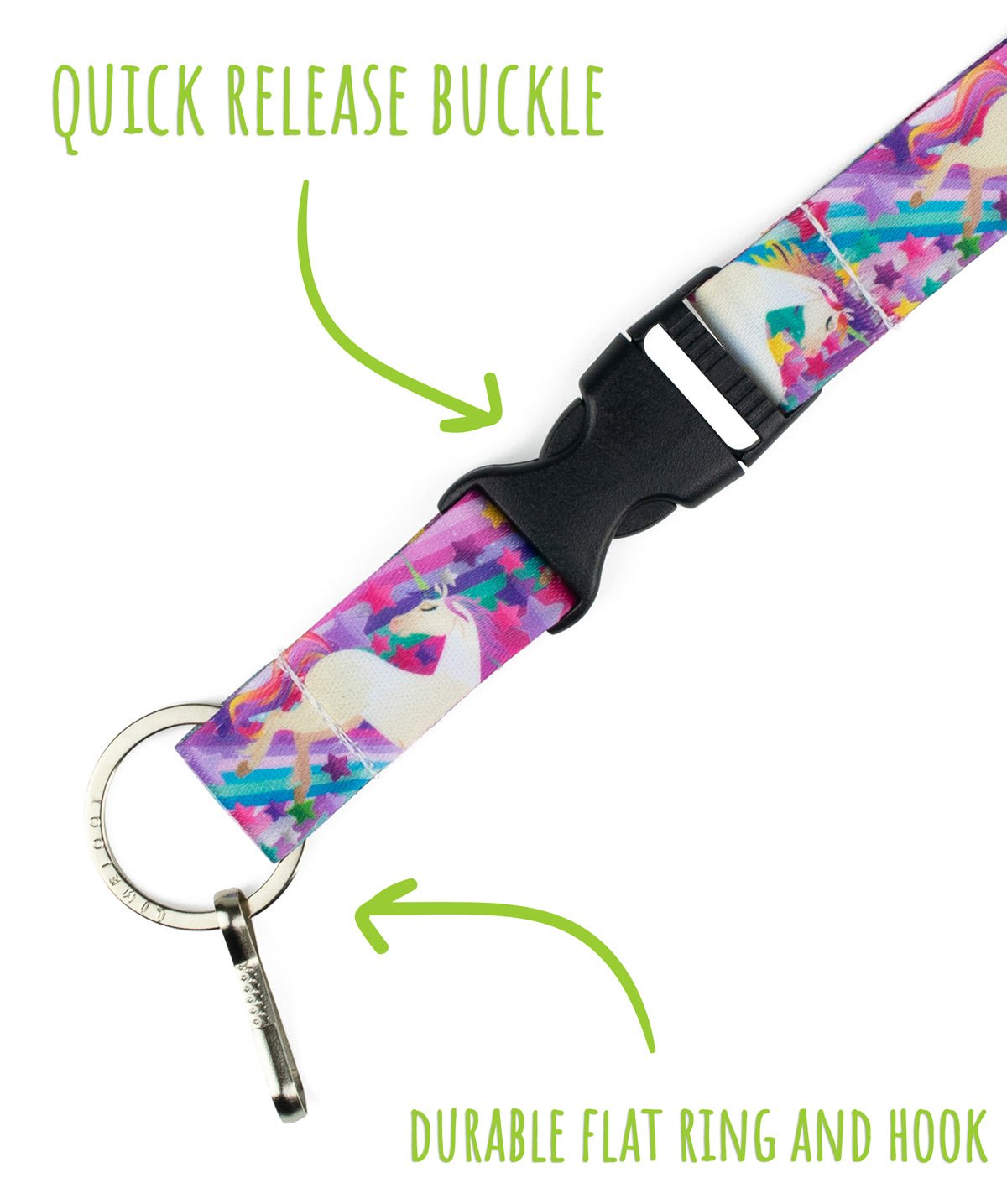 Unicorn Lanyard with Breakaway - 3 - Limeloot