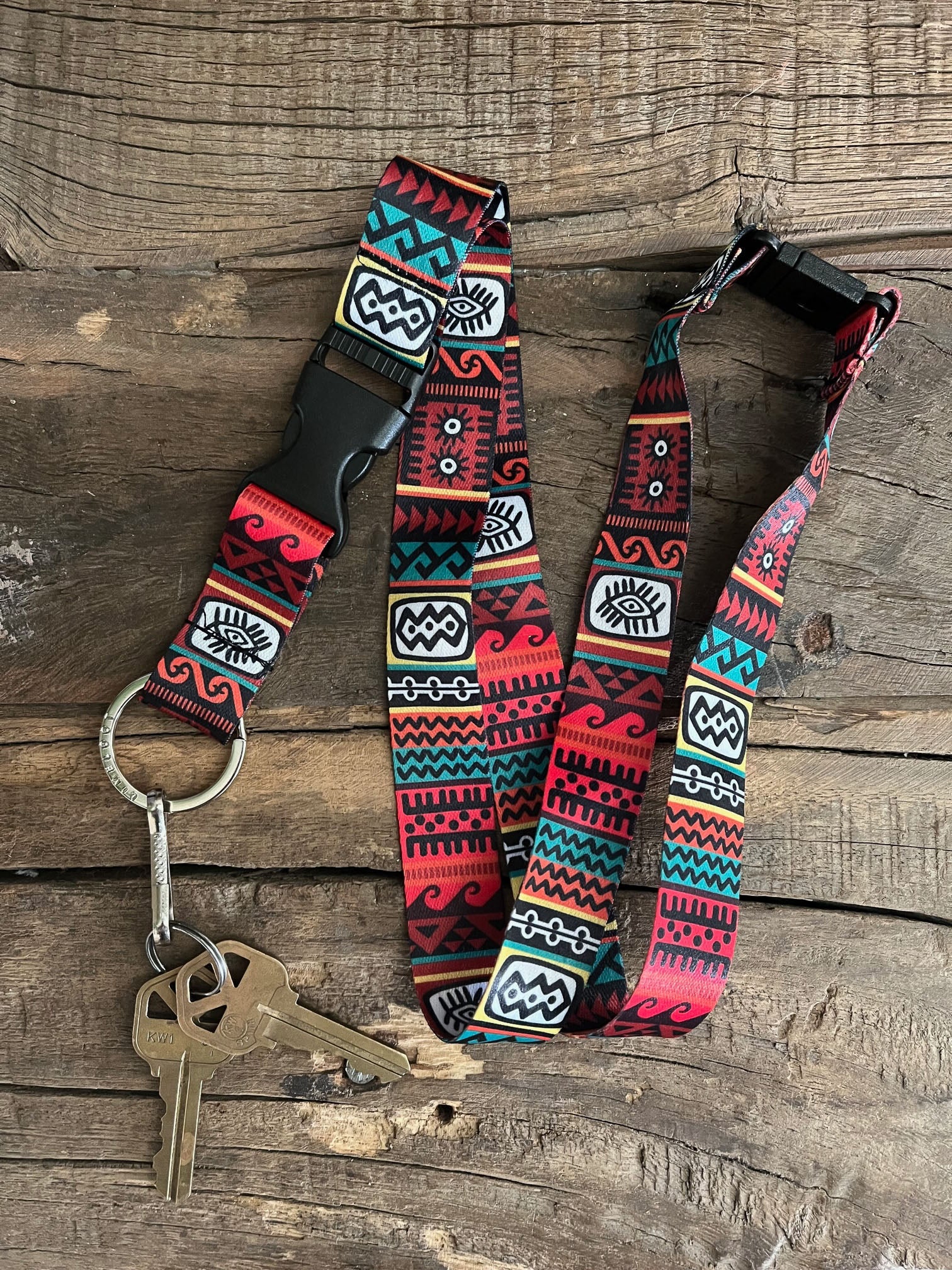 Wayfinder Tribal Lanyard with Breakaway - 4 - Limeloot